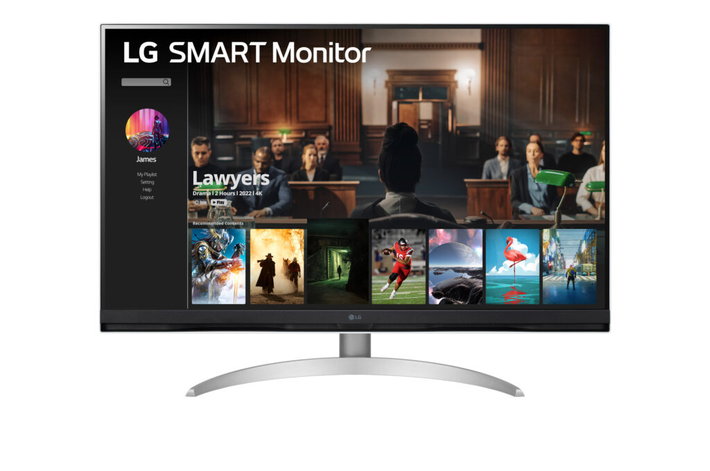 LG MyView Smart Monitor 32SQ700S