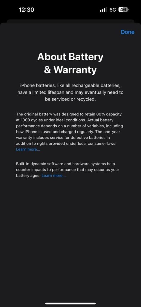 iOS 17.4 DB4 - Splash Screen Batteria