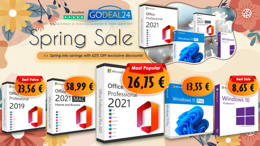 Spring Sale 2024 Godeal24