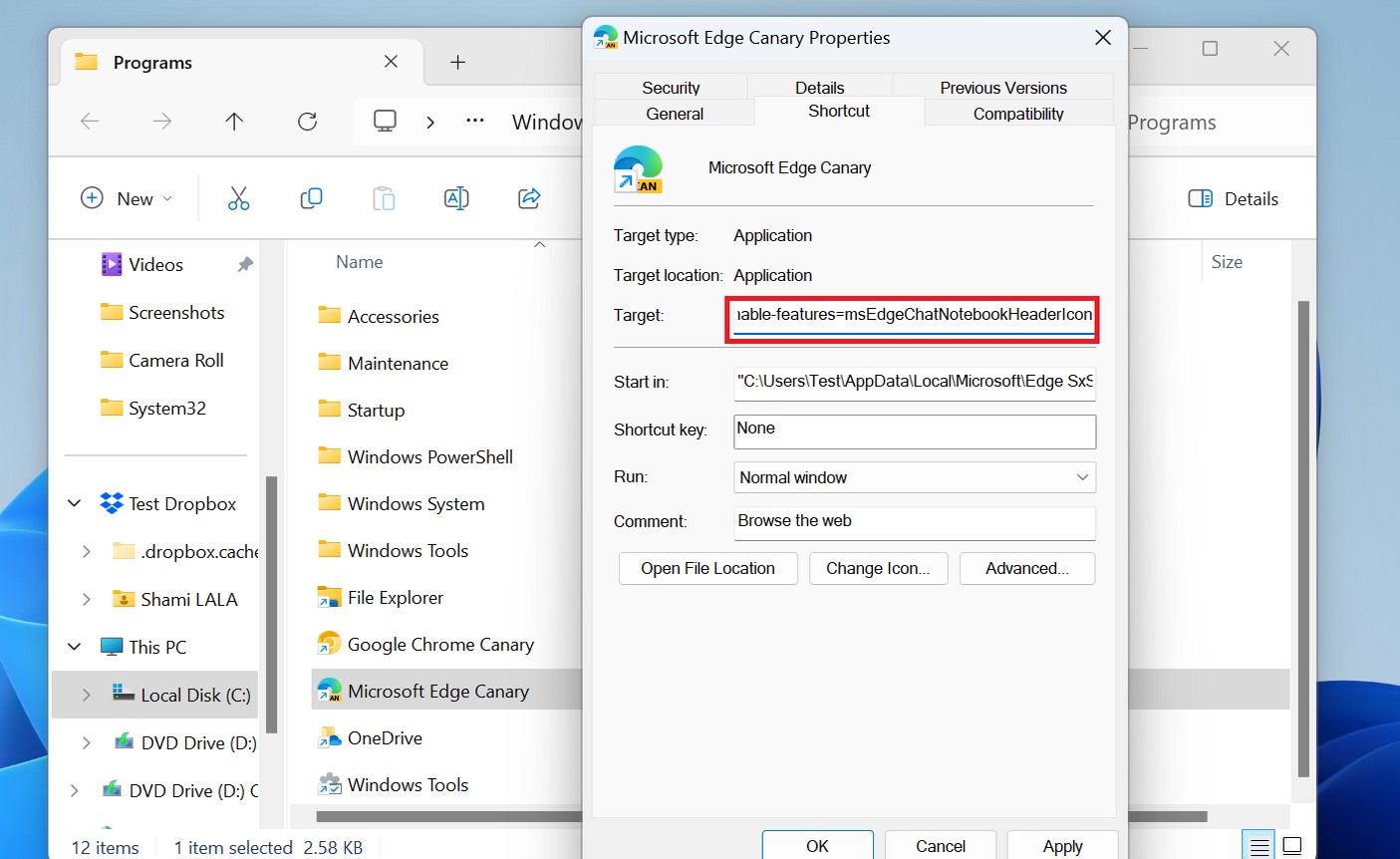 Microsoft edge Ai notebook