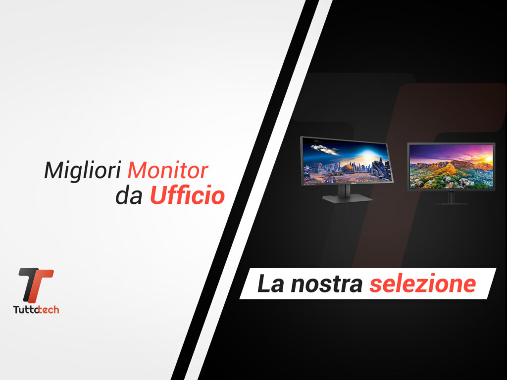 Migliori monitor da ufficio copertina