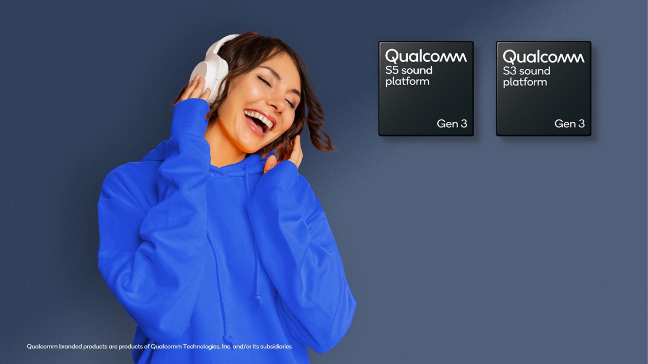 Qualcomm ha annunciato le nuove piattaforme audio S5 e S3 Gen 3 con Snapdragon Sound