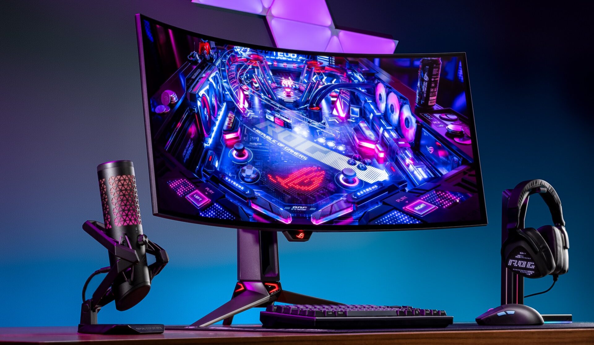 ASUS ROG Swift OLED PG34WCDM TOP