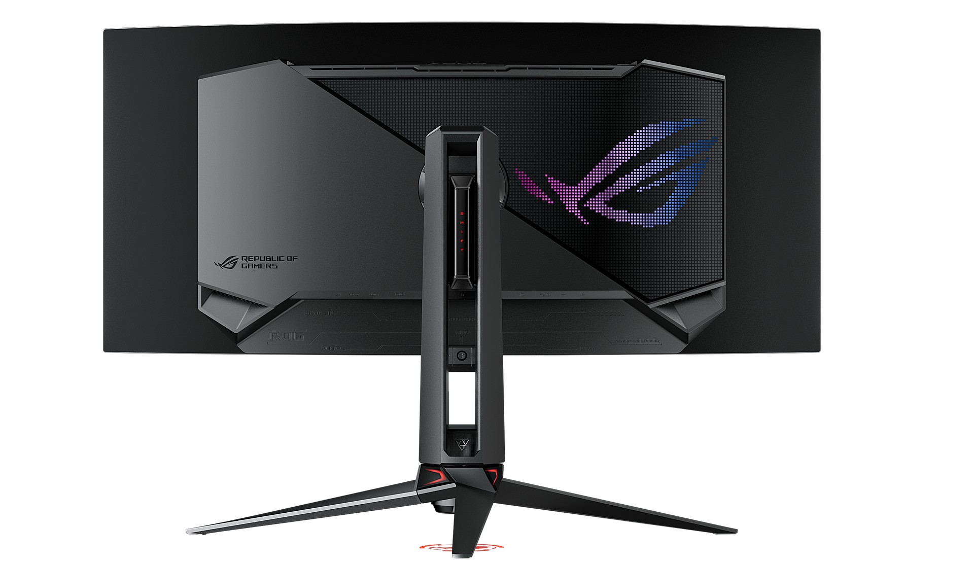 ROG Swift OLED PG34WCDM back