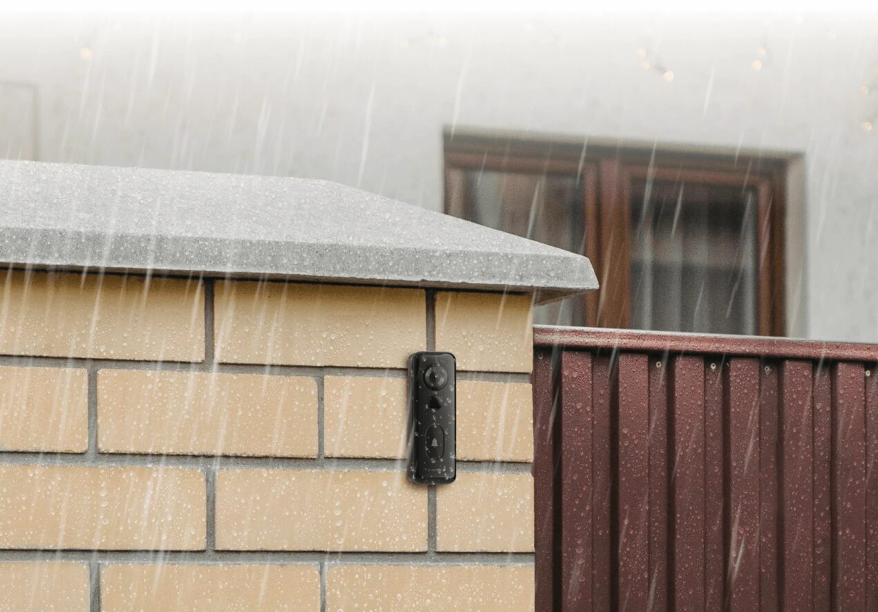 Il campanello Xiaomi Smart Doorbell 3S non teme le condizioni meteo avverse