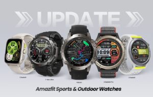 aggiornamento smartwatch Amazfit