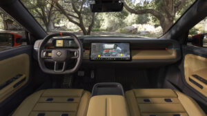 Rivian R3 interno