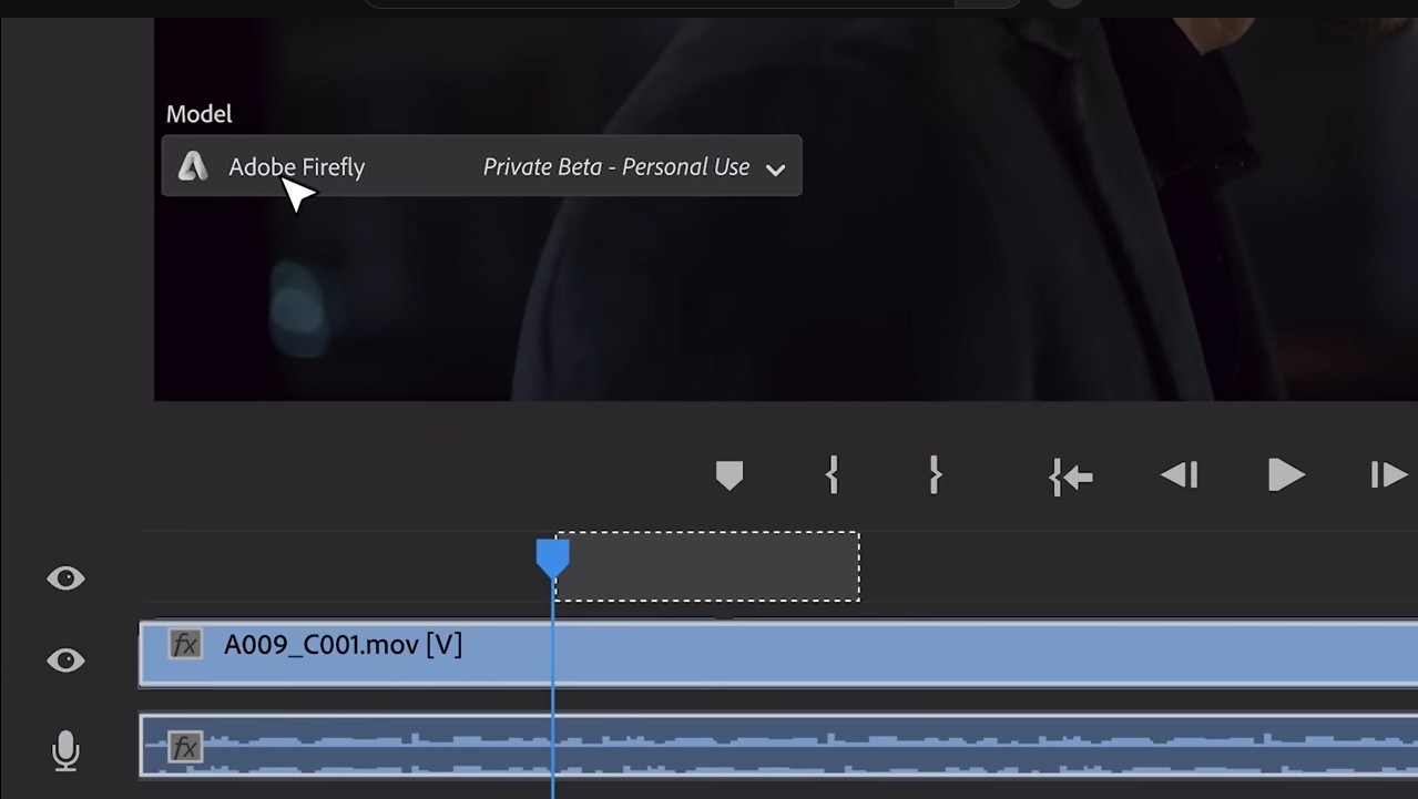 Adobe Premiere Pro AI Firefly