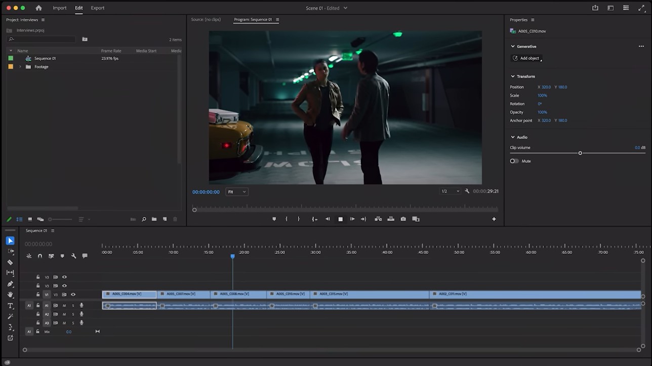 Adobe Premiere Pro Ai