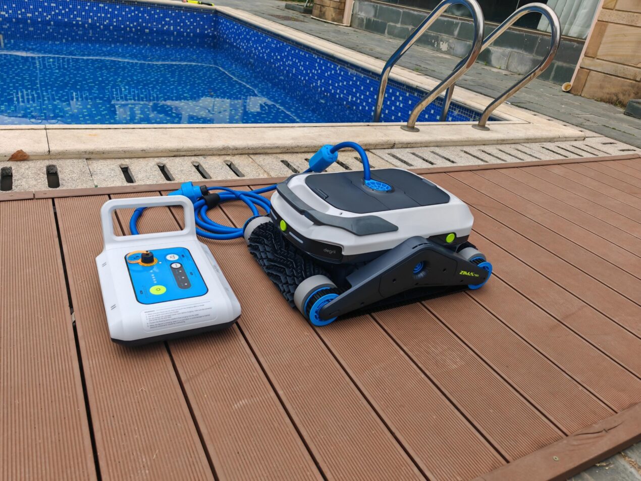 Degrii Zima Pro (2024), il robot senza fili che vi aiuta a tenere pulita la piscina si aggiorna