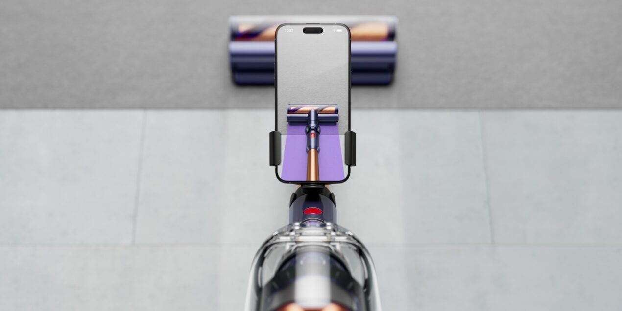L'app Dyson CleanTrace sfrutta la realtà aumentata per pulire meglio i pavimenti