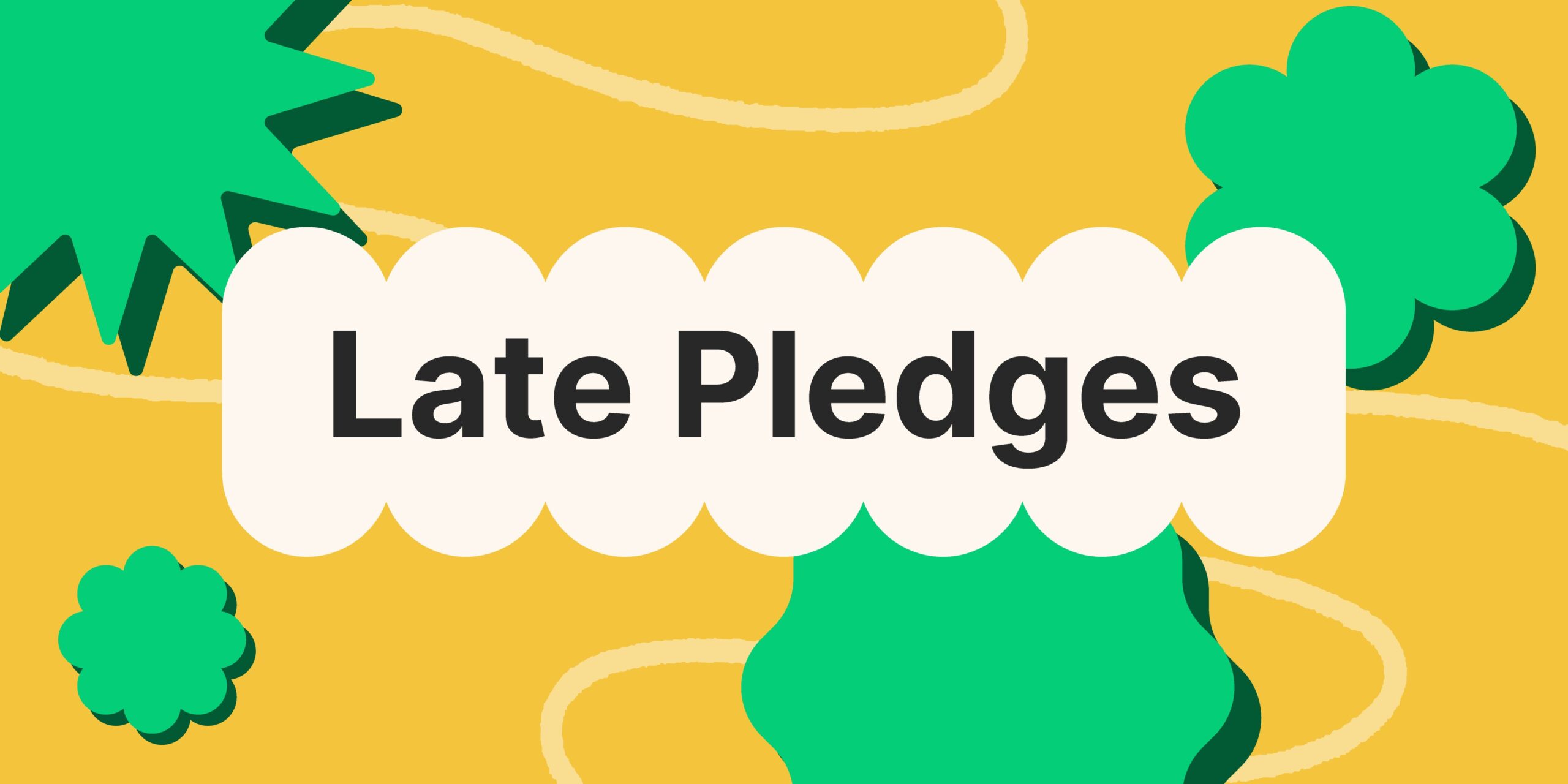 Kickstarter pledges
