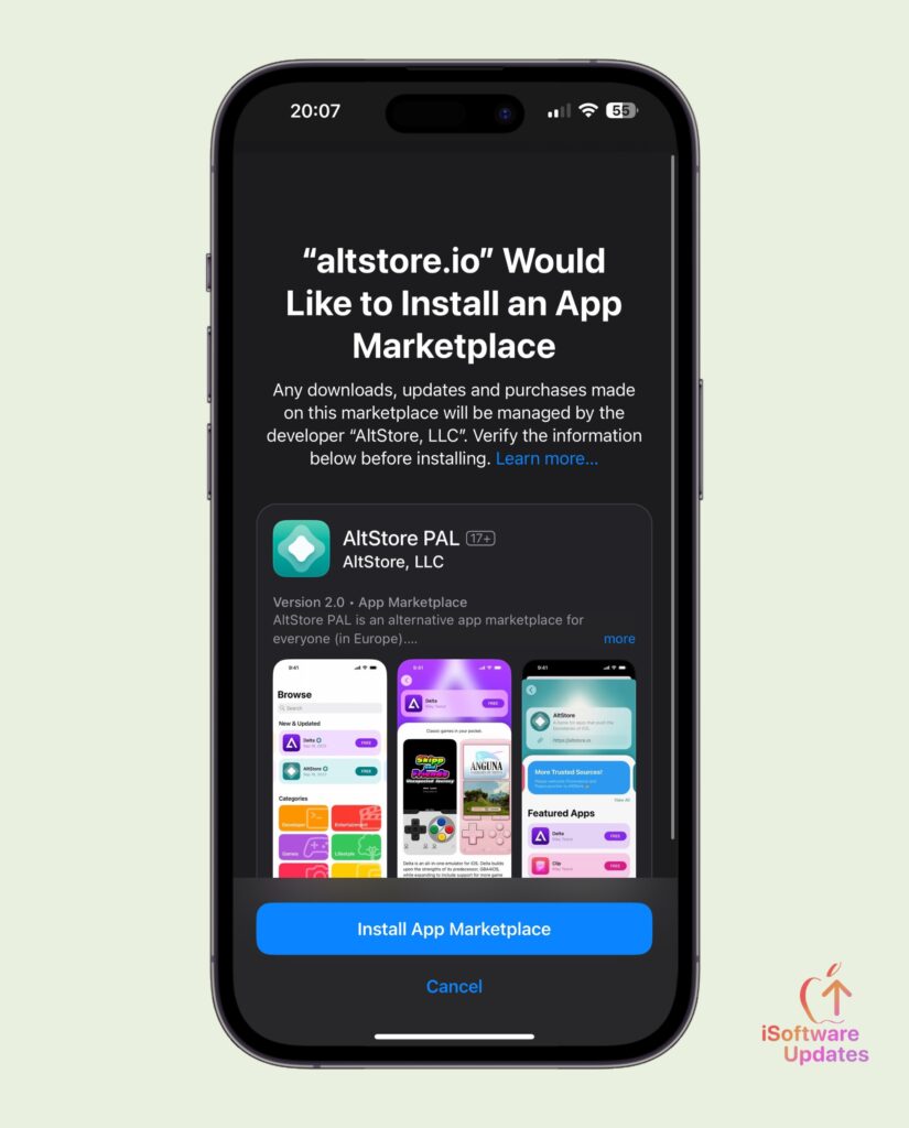 Il primo app store alternativo per iOS debutta in Europa: benvenuto AltStore PAL 5
