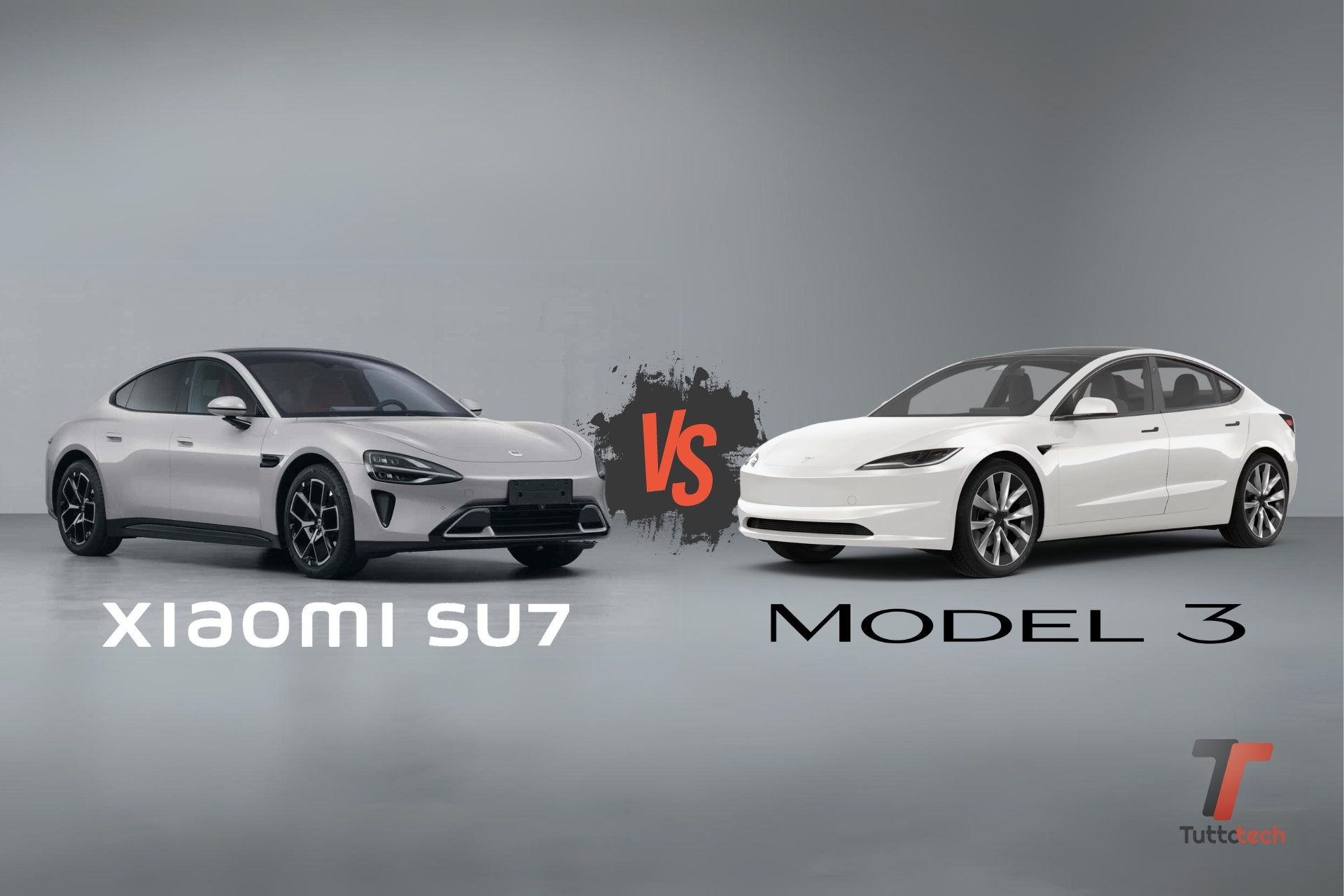 Xiaomi SU7 vs Tesla Model 3