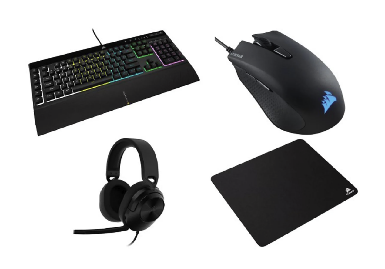 Ottima offerta per questo bundle gaming Corsair 4-in-1 da MediaWorld e Unieuro