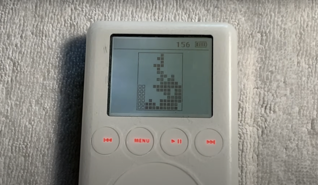 Questo prototipo di iPod nascondeva un clone di Tetris fatto da Apple