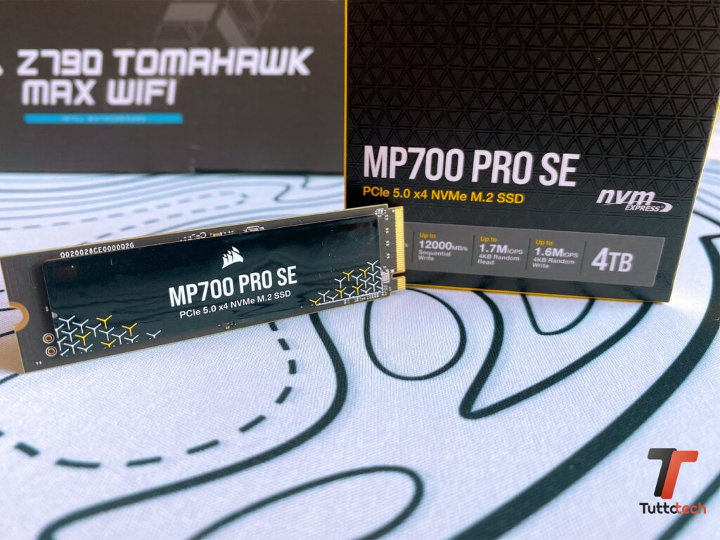 Corsair MP700 PRO SE 4TB copertina