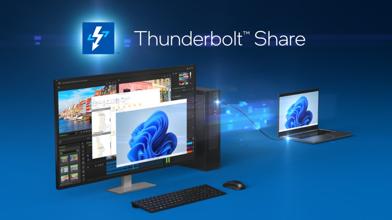 Intel Thunderbolt Share rivoluziona la condivisione di file e periferiche da PC