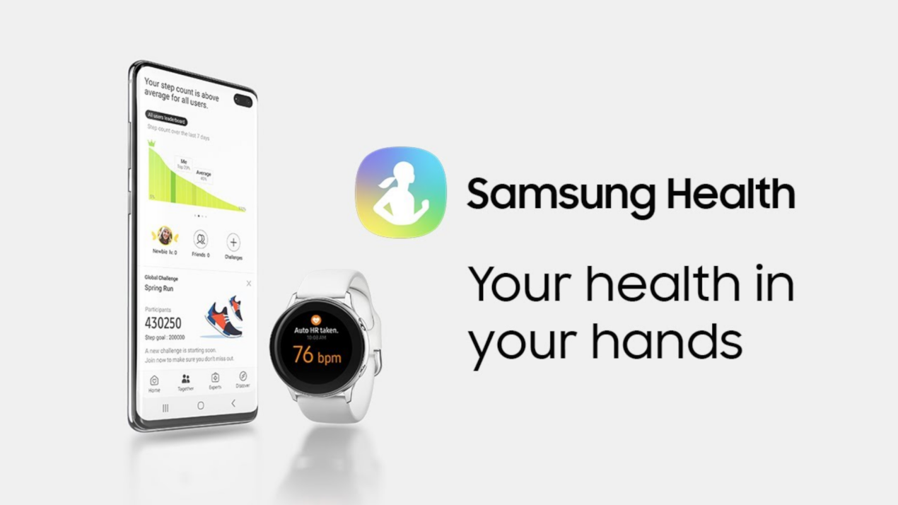 Samsung Health si aggiorna e vi permette di sfidarvi da soli