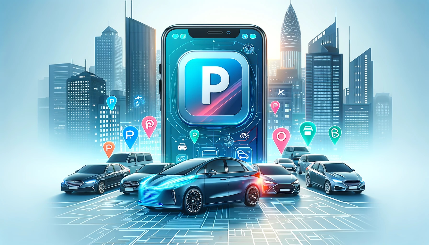 Trovare parcheggio auto