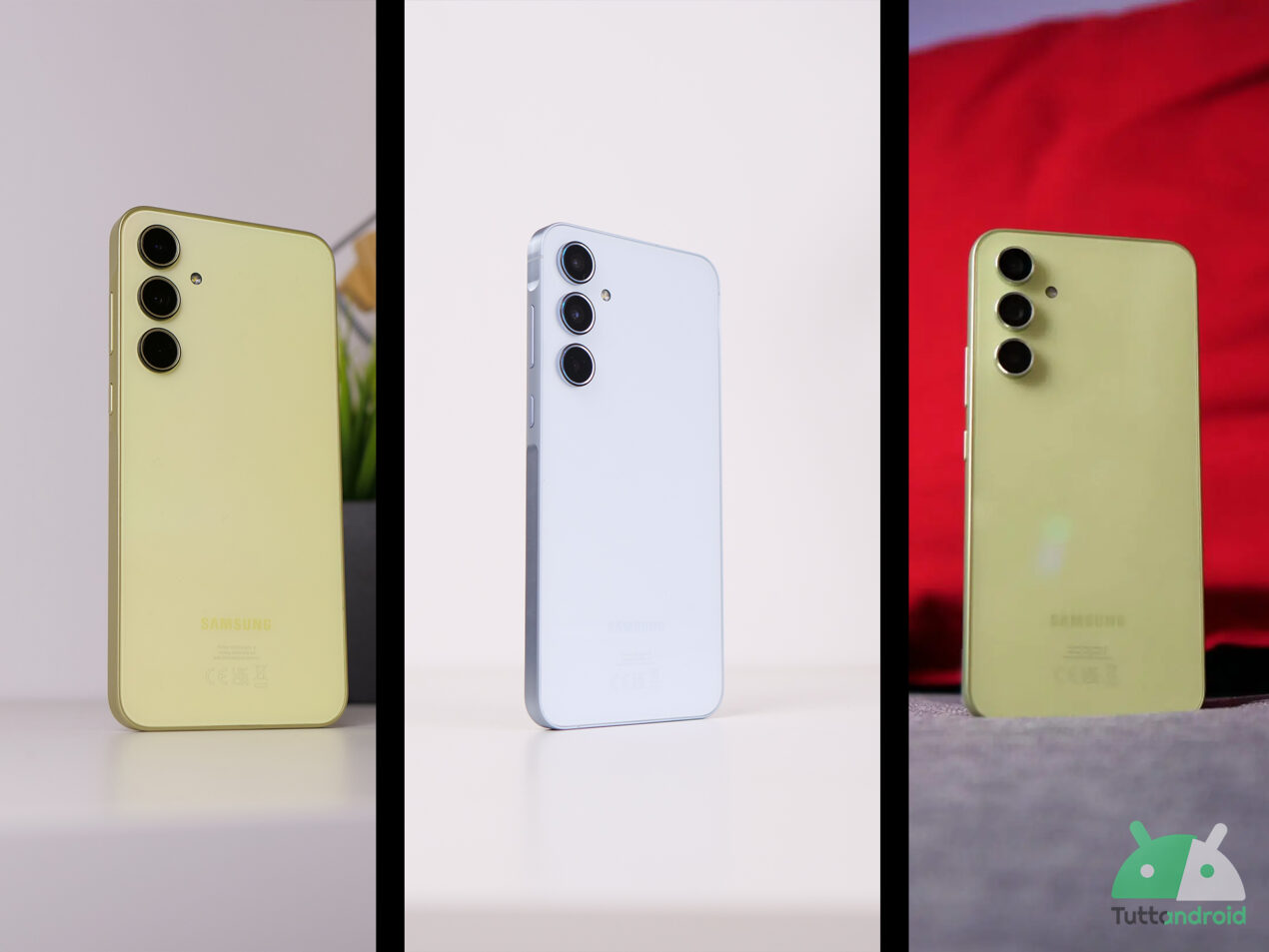 Sono i più cercati sulle nostre pagine, ecco quale scegliere: Samsung Galaxy A55 vs A54 vs A35