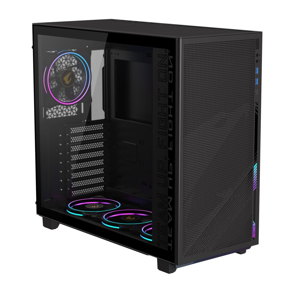 Ecco il nuovo case compatto di Gigabyte per gamer: AORUS C400 GLASS 4