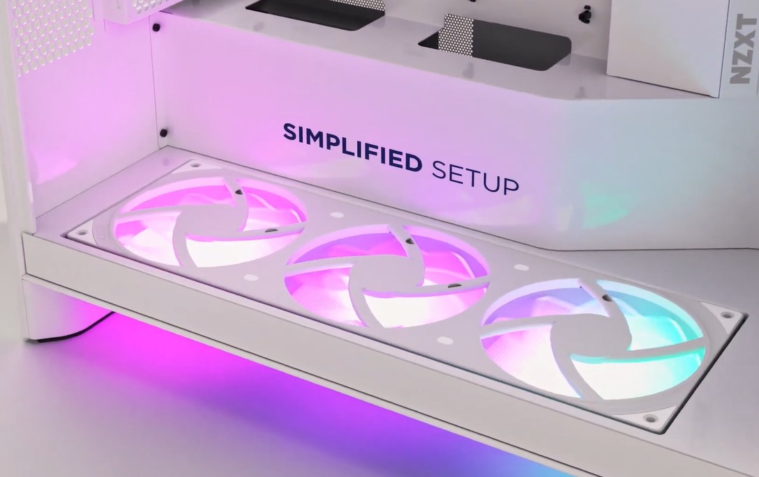 NZXT computex ventole setup