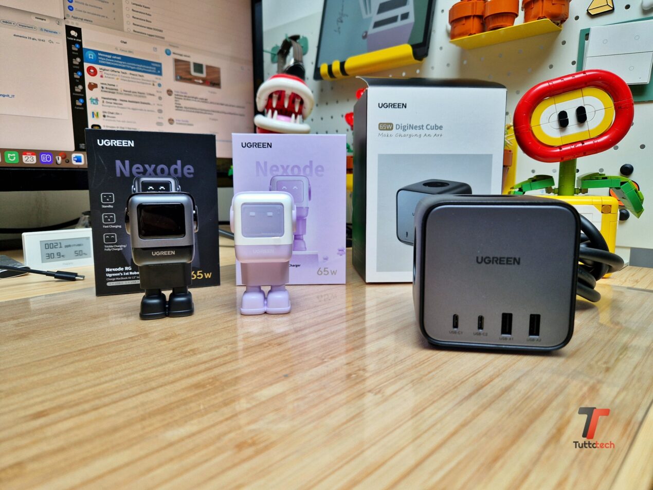 Recensione Ugreen Nexode e DigiNest Cube, due caricabatterie che non passano inosservati