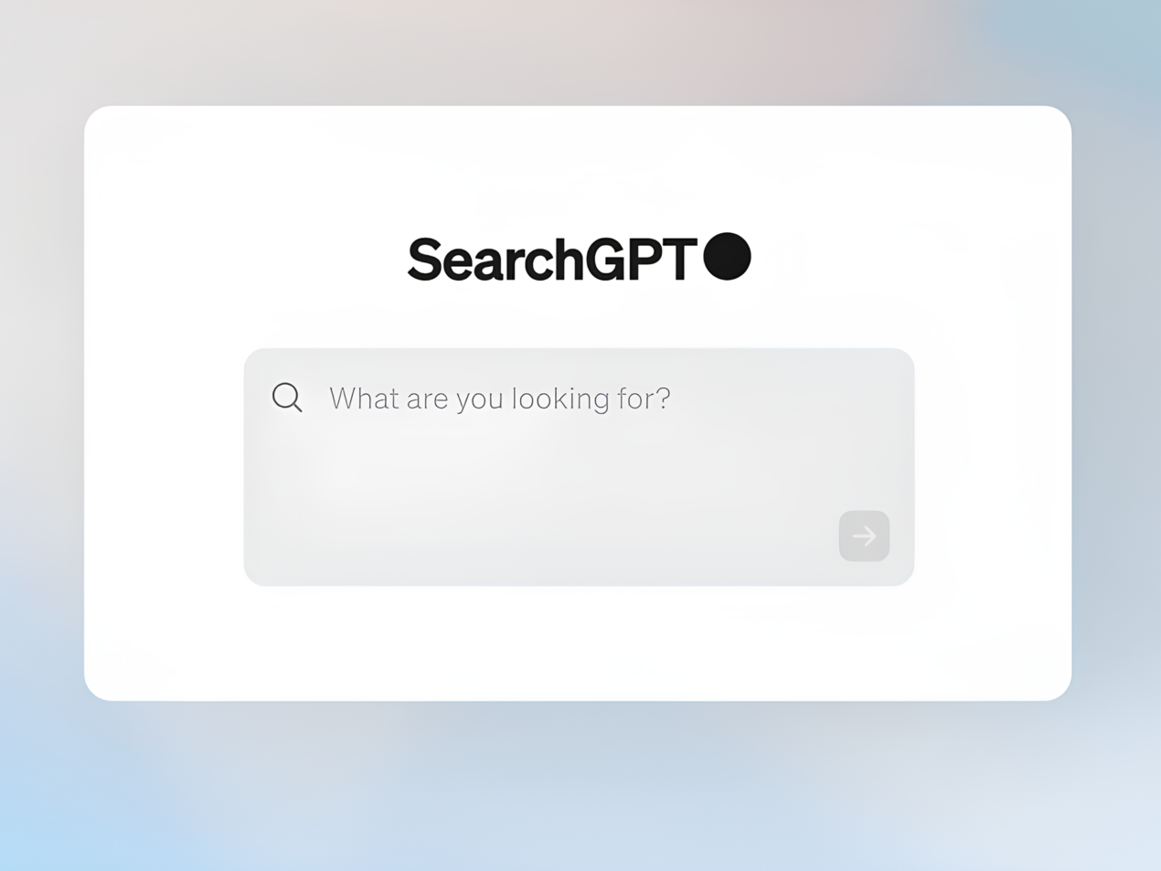 È arrivato SearchGPT, il motore di ricerca rivale di Google