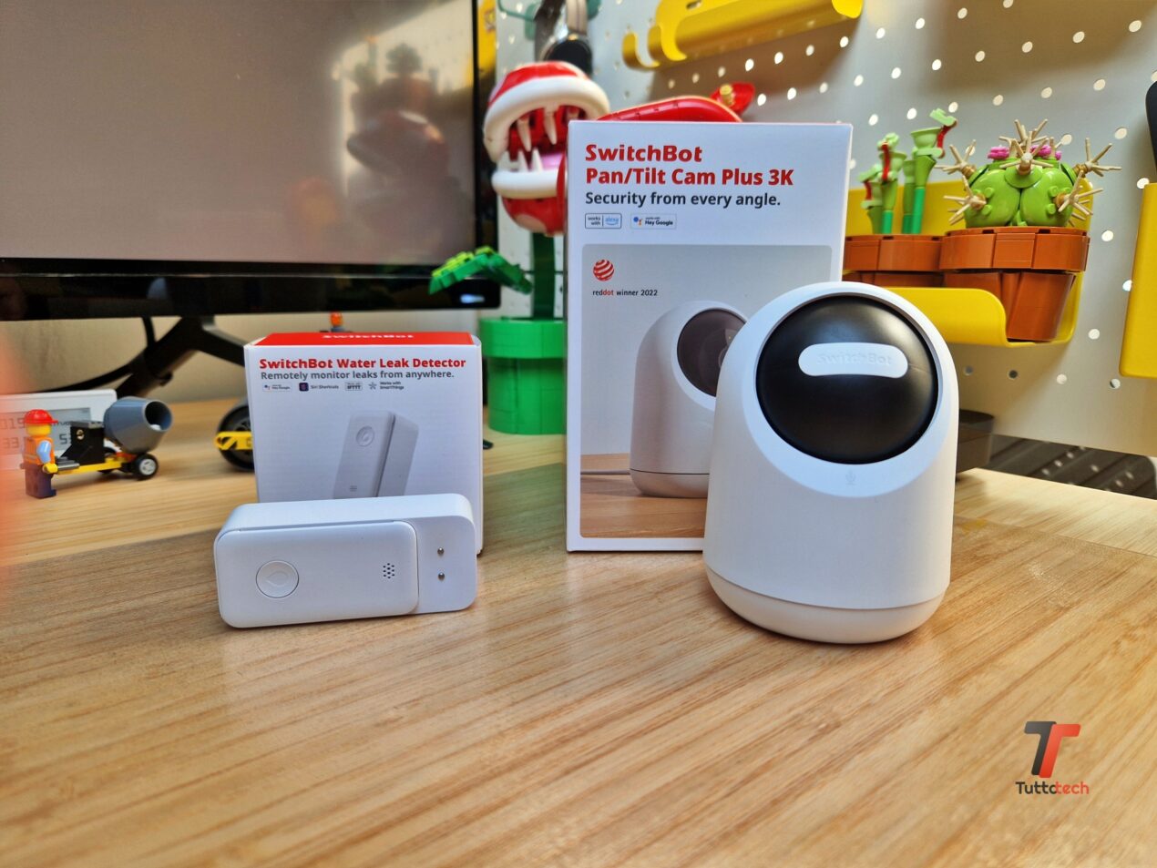 Abbiamo provato le più recenti novità SwitchBot: Pan/Tilt Cam Plus 3K e Water Leak Detector