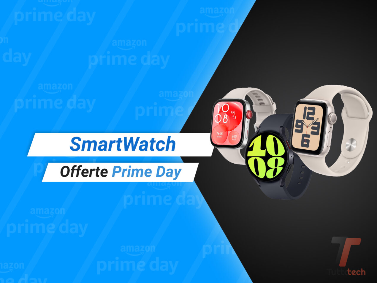 Prime Day 2024: le migliori offerte su smartwatch e smartband di Amazon