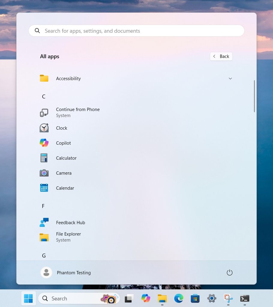 Windows 11 "Continua dal telefono"