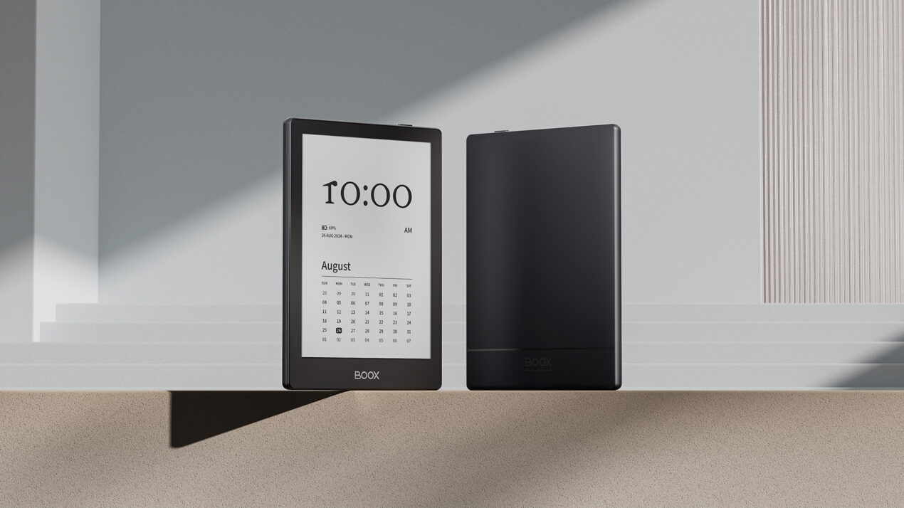 Onyx presenta BOOX Go 6, il suo primo ebook reader con Android e Play Store