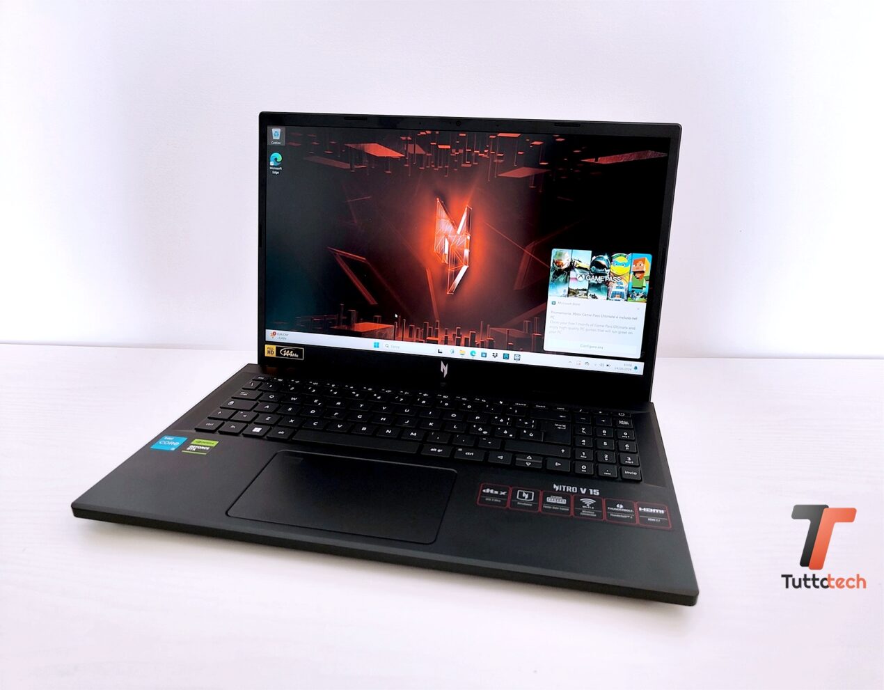 Recensione Acer Nitro V15, il notebook gaming entry-level alla portata di tutti