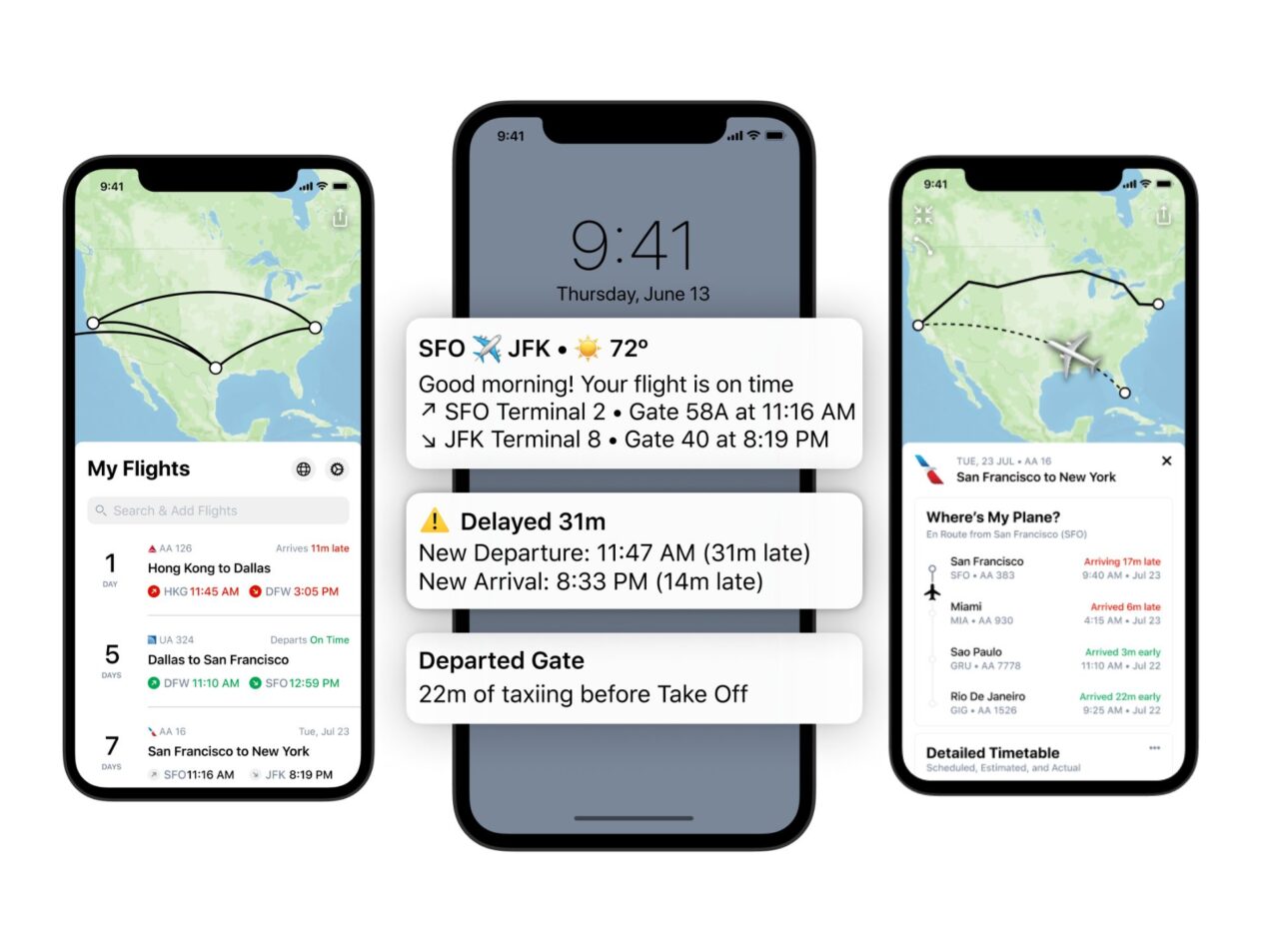 L'app Flighty può prevedere se i voli saranno in ritardo e spiegare il perché