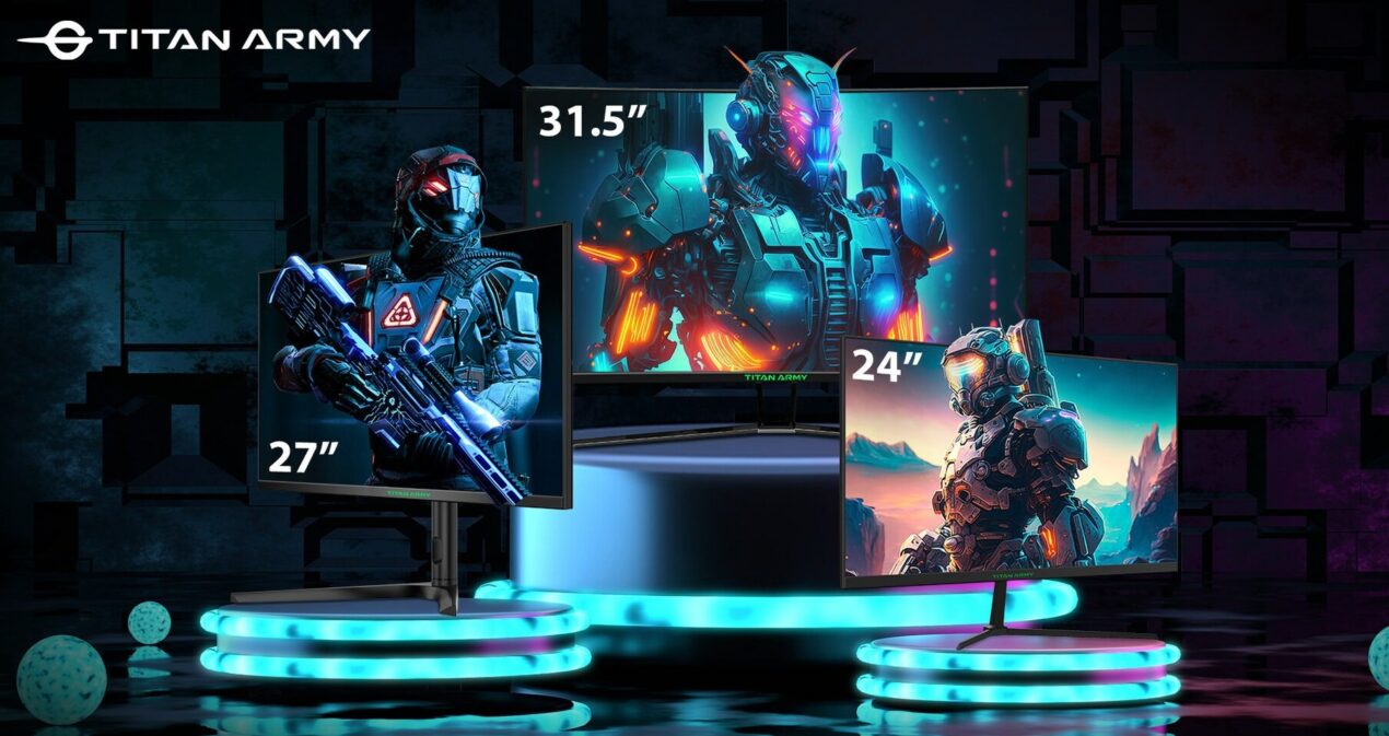 Monitor da gaming Titan Army: tanti modelli in offerta, fino a 49'' e 240 Hz