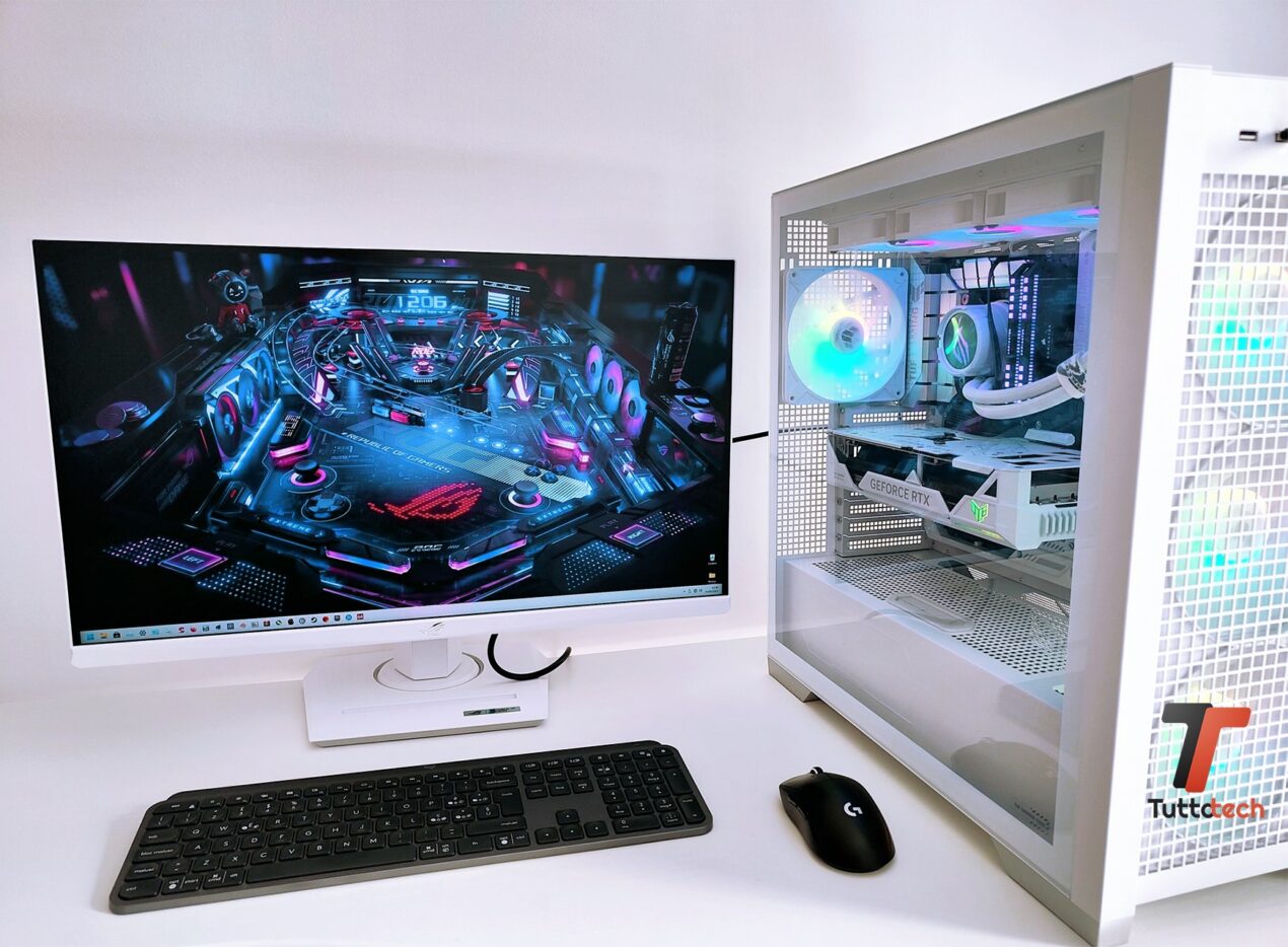 Recensione ASUS ROG Strix XG27ACS-W 180 Hz: è veloce, fedele e integra anche l'AI