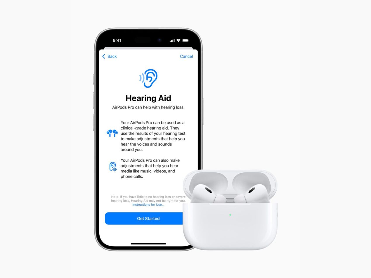 AirPods come apparecchi acustici grazie a una nuova funzione validata clinicamente