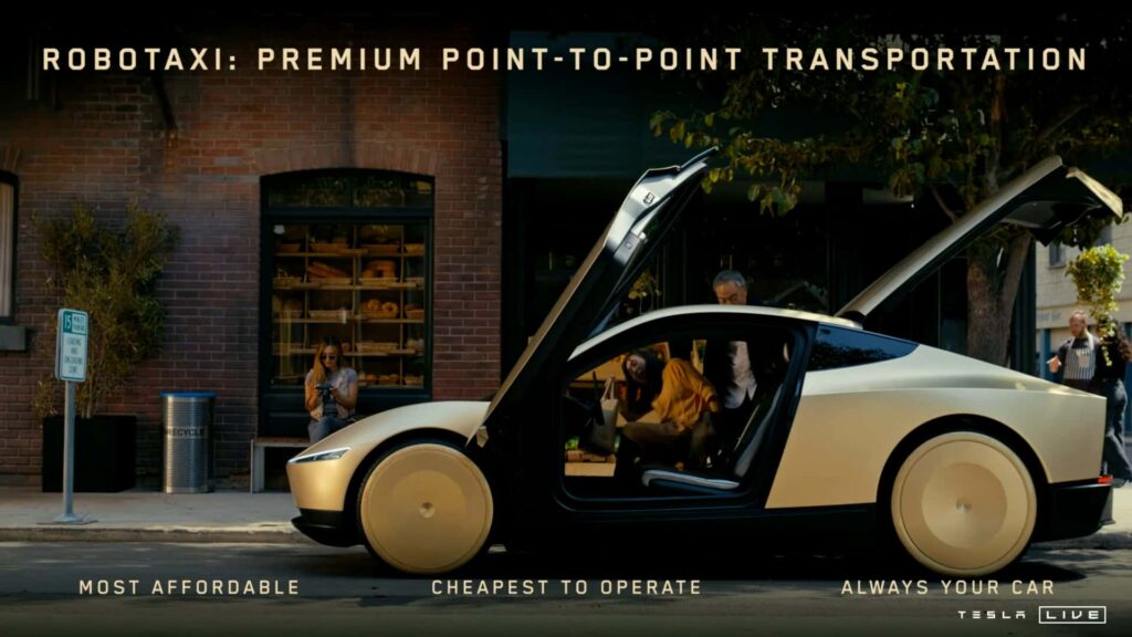 Tesla presenta Cybercab, il robotaxi, ma sorprende col Cybervan: foto, video e dettagli 8