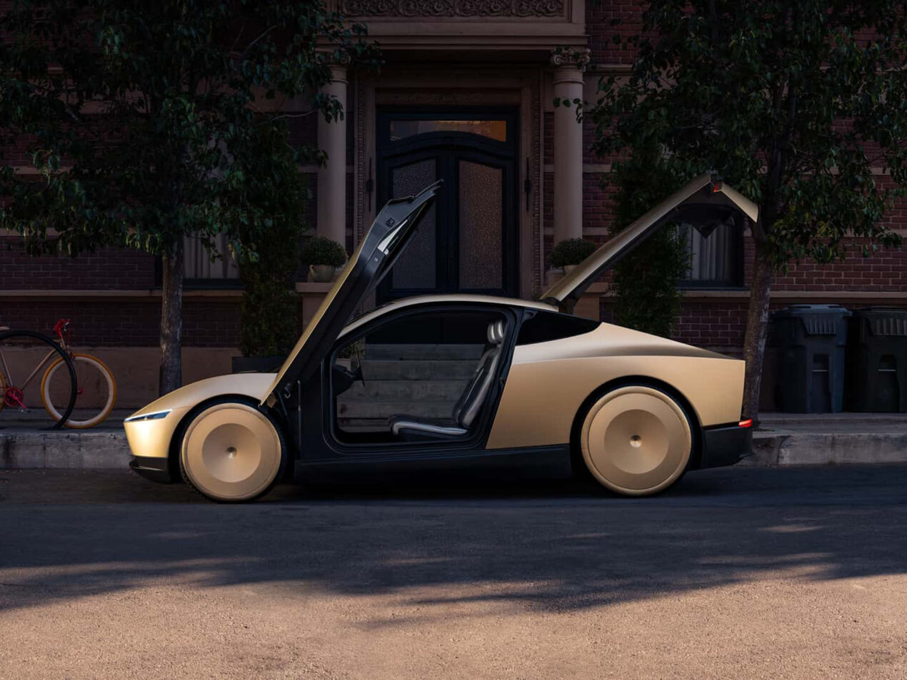 Tesla presenta Cybercab, il robotaxi, ma sorprende col Cybervan: foto, video e dettagli