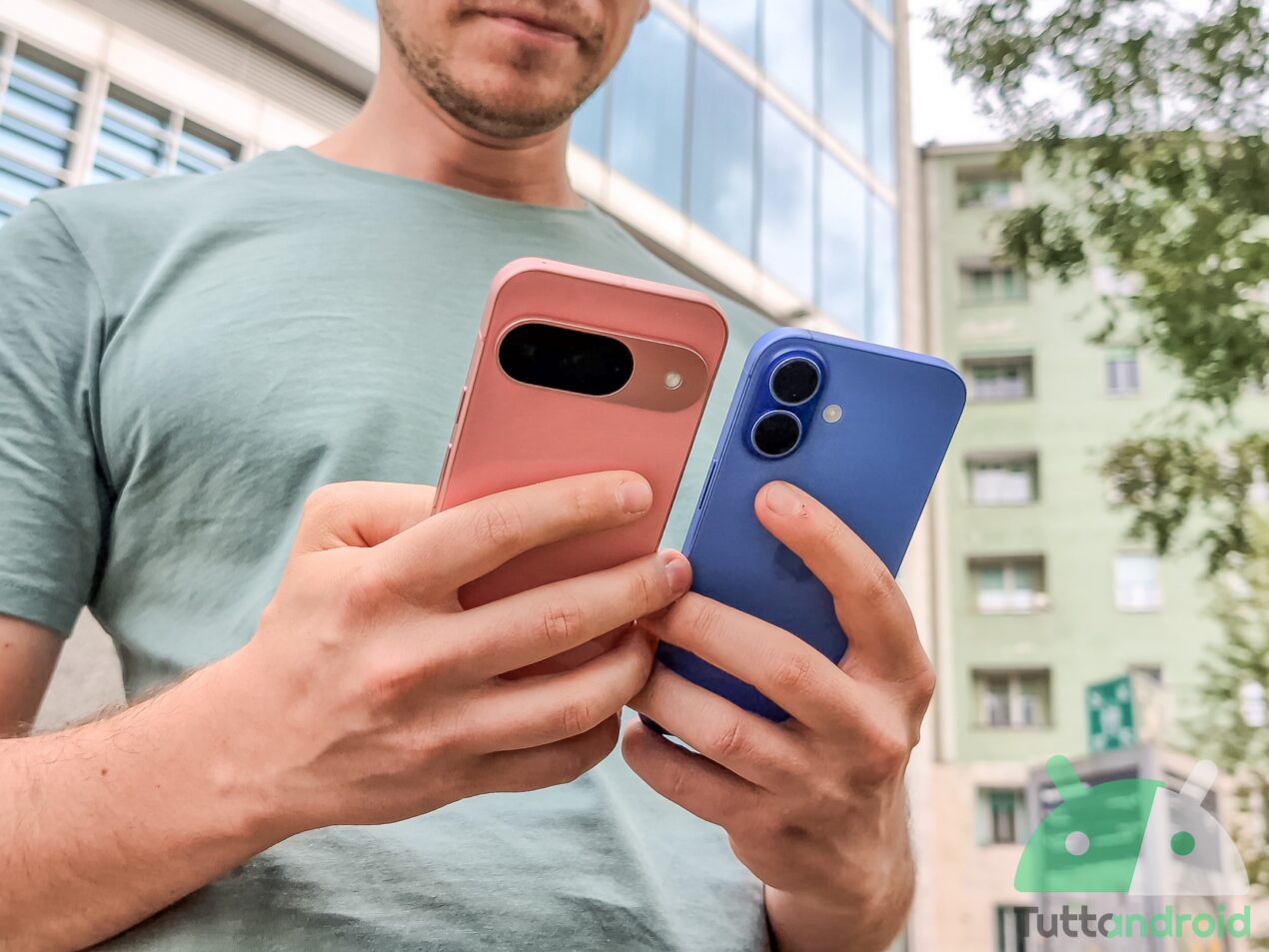 Google Pixel 9 vs Apple iPhone 16: mai così simili nella storia e ora a confronto