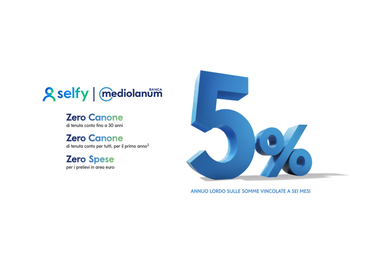 Ultimi giorni per ottenere il 5% annuo di interesse con SelfyConto: i dettagli