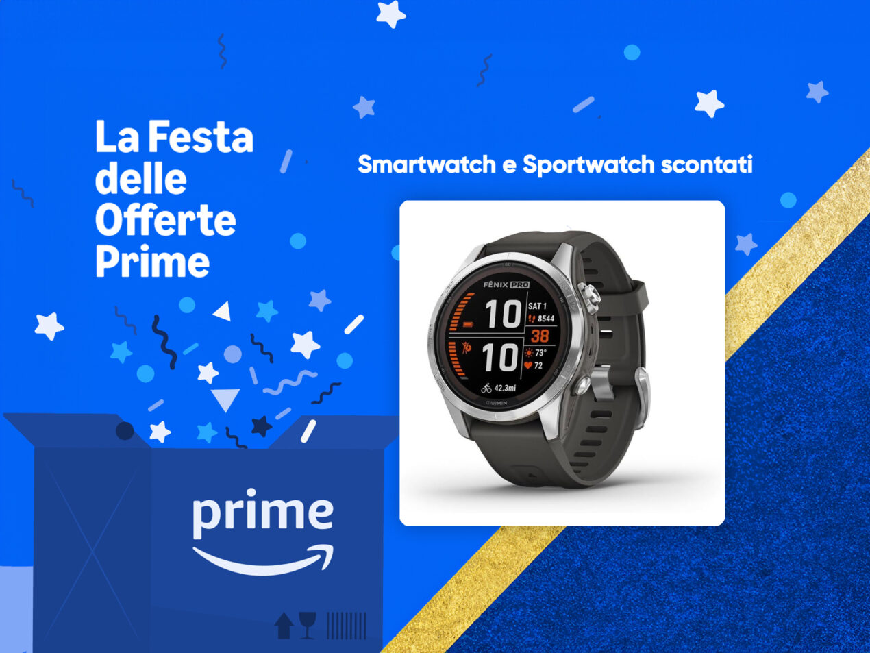 Tantissimi sconti su smartwatch e sportwatch per la Festa delle Offerte Prime