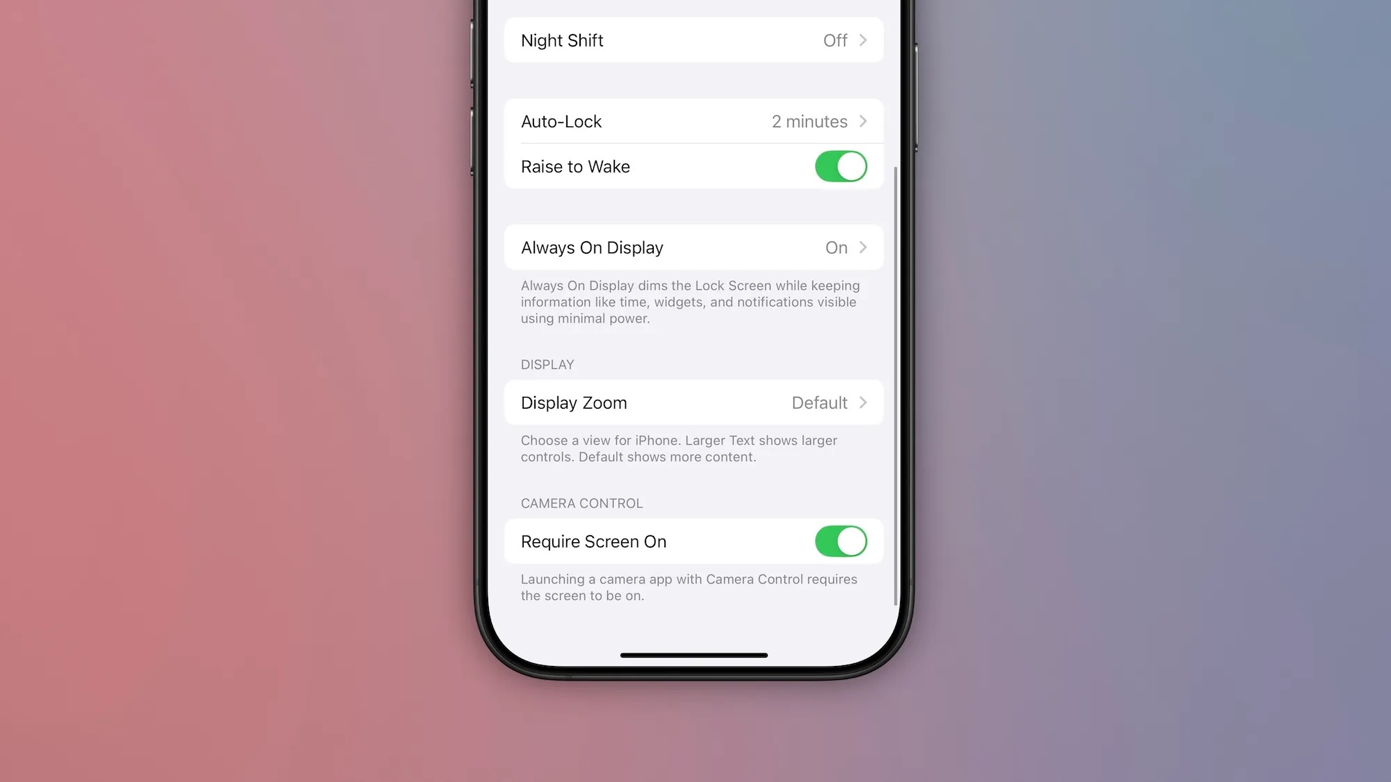 Apple iOS 18.2 DB3 - Pulsante cattura iPhone 16