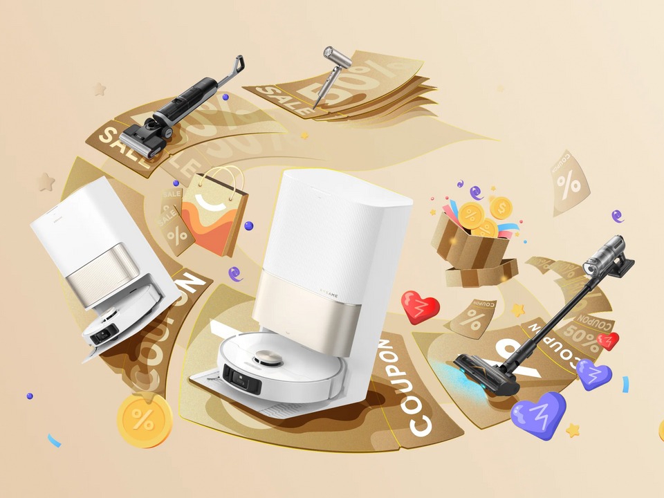 Il Black Friday è l'occasione perfetta per un robot aspirapolvere Dreame