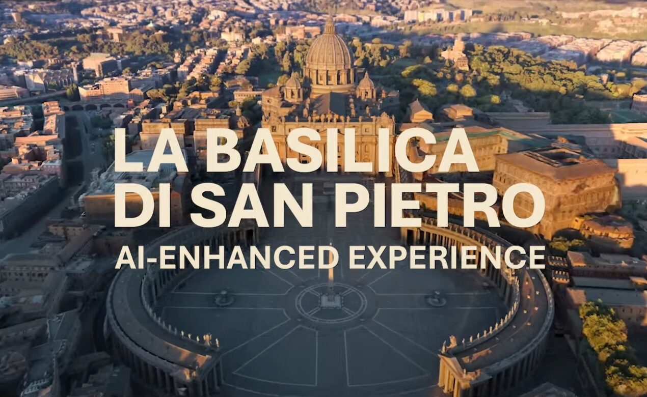 La Basilica di San Pietro diventa virtuale grazie a 400mila foto e all'intelligenza artificiale