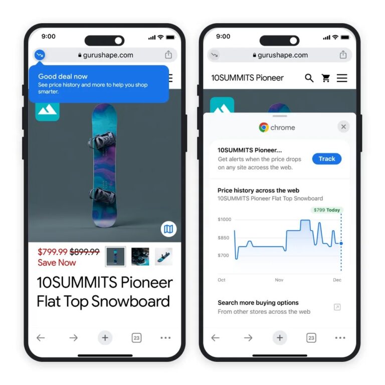 Google Chrome per iOS riceve quattro nuove funzionalità