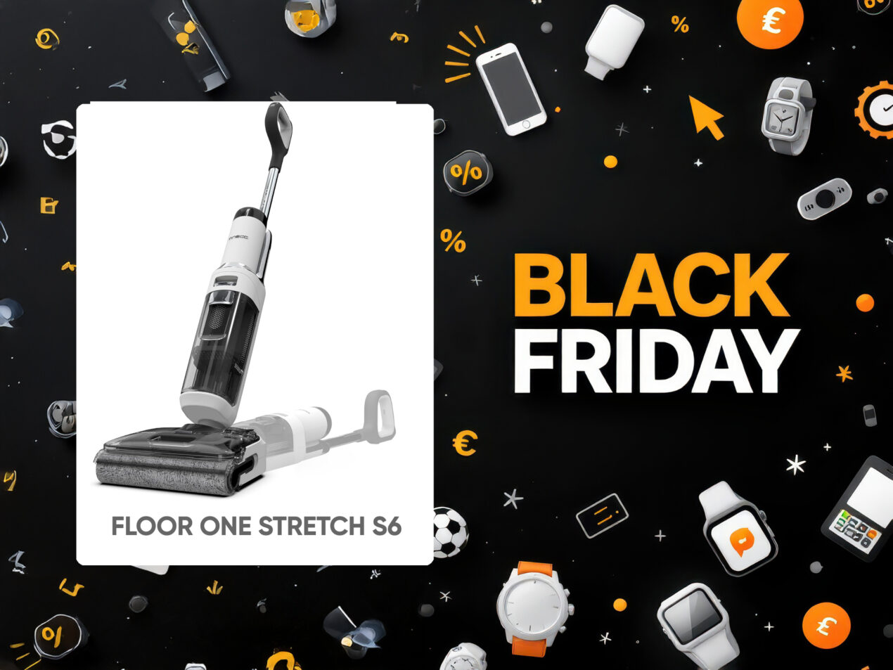 Addio fatica con questa lavapavimenti in offerta per il Black Friday