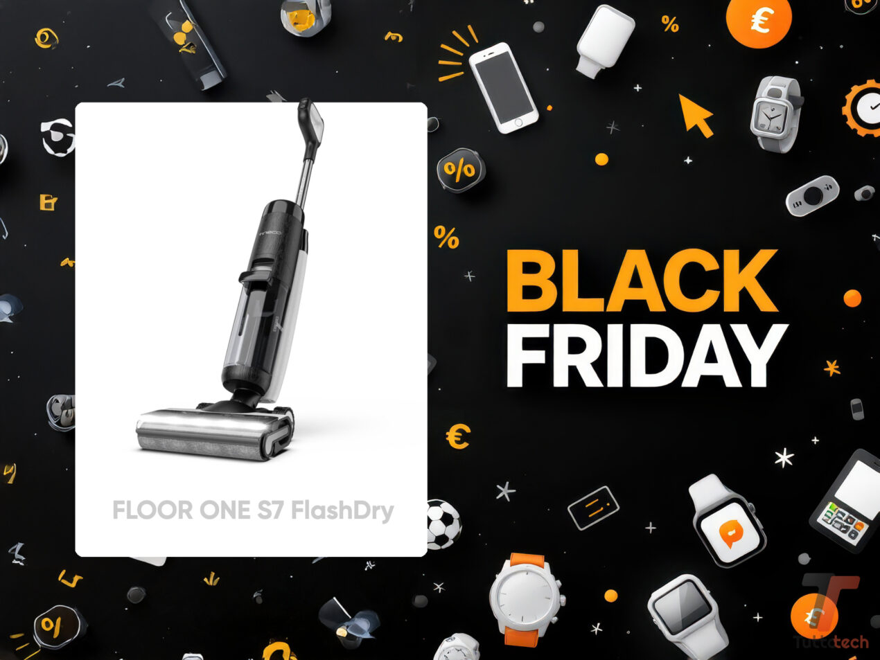 Pavimenti puliti e splendenti con questa lavapavimenti, oggi in super offerta