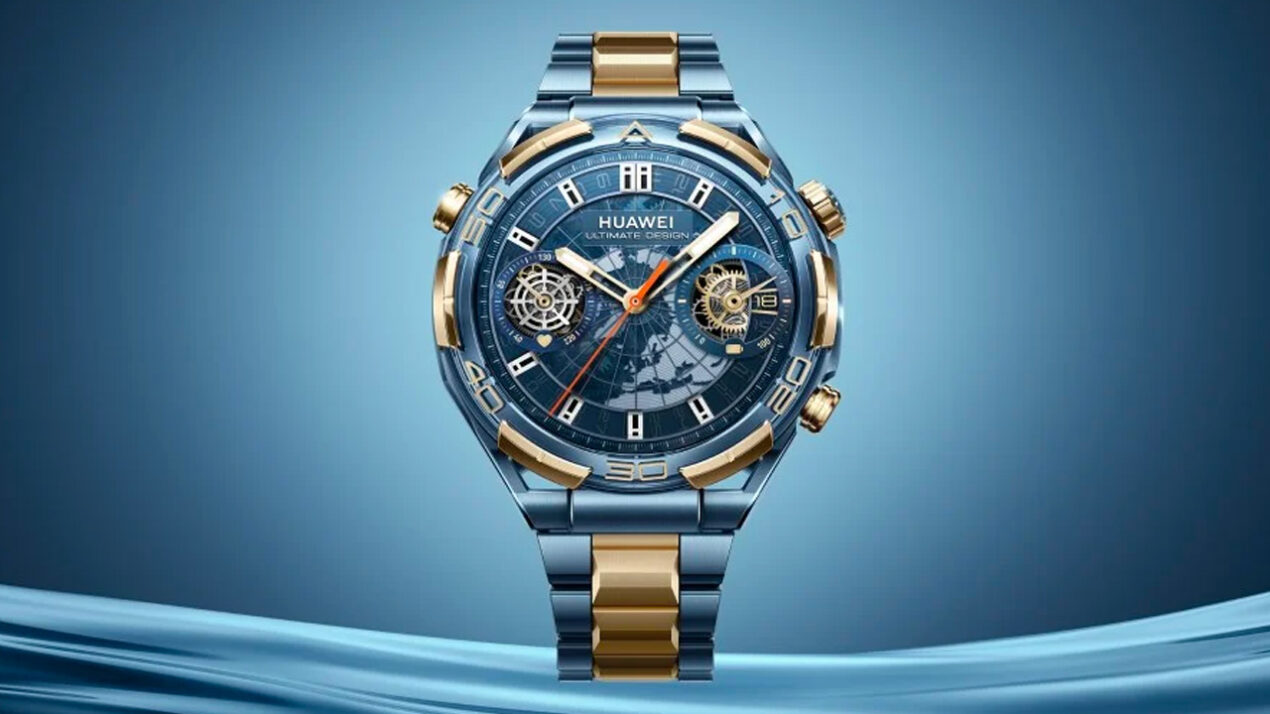 HUAWEI Watch Ultimate Design è ufficiale: cassa in oro e prezzi da capogiro